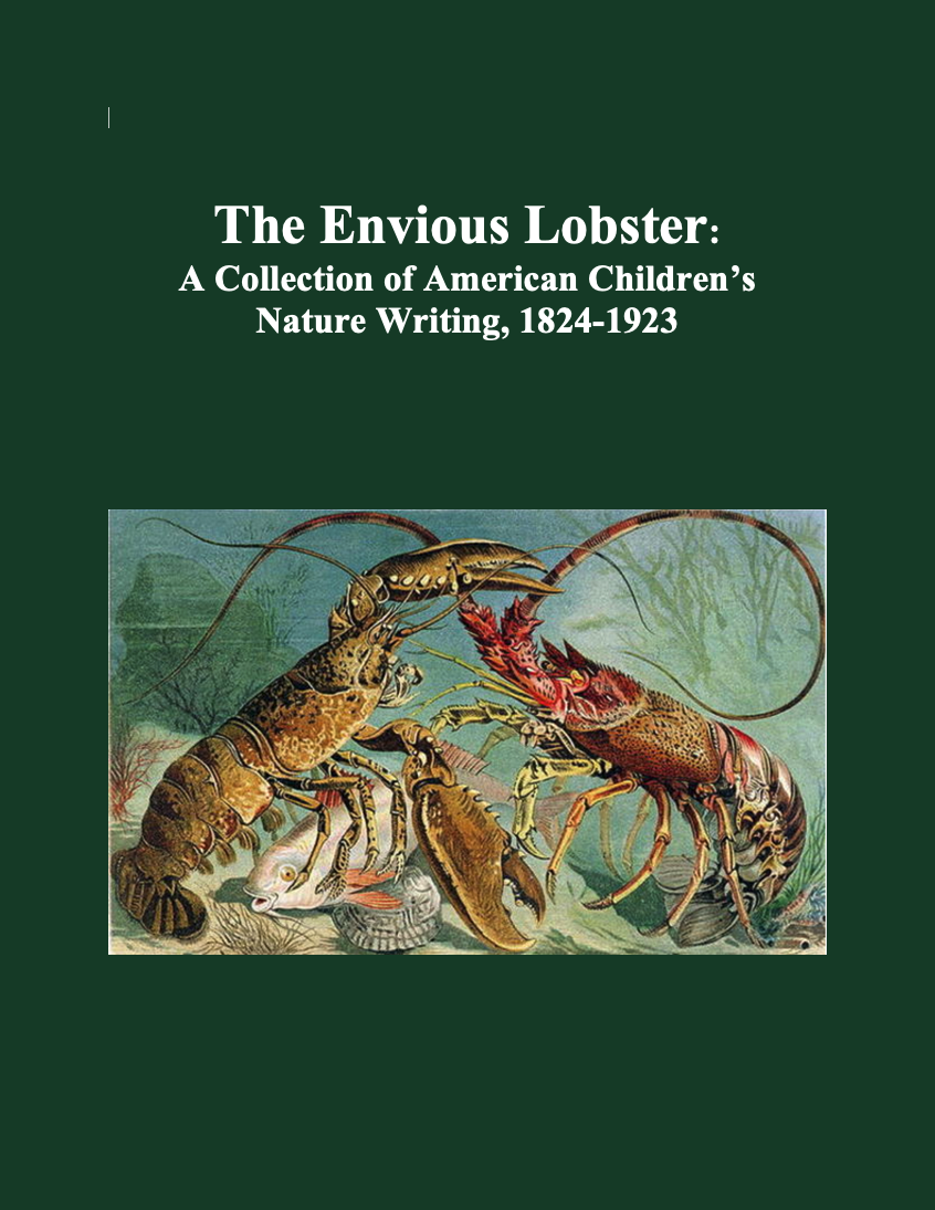 Karen Kilcup » The Envious Lobster: A Collection of Nineteenth-Century  American Children's Nature Writing, 1824-1924